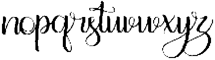 Winona otf (400) Font LOWERCASE