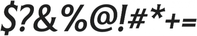 Winsel Norm Medium Italic otf (500) Font OTHER CHARS