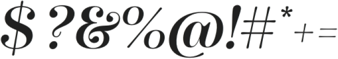 Winslow Title Medium Italic otf (500) Font OTHER CHARS