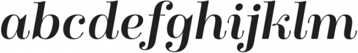 Winslow Title Medium Italic otf (500) Font LOWERCASE