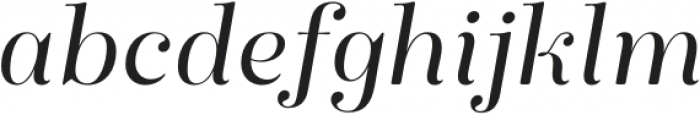 Winslow Title Mod Light Italic otf (300) Font LOWERCASE