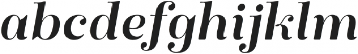Winslow Title Mod Medium Italic otf (500) Font LOWERCASE