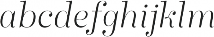 Winslow Title Mod Thin Italic otf (100) Font LOWERCASE