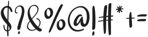 Winsome Regular otf (400) Font OTHER CHARS