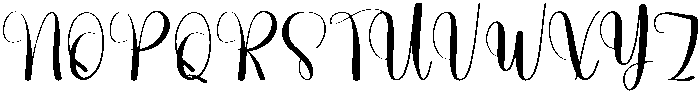 Winter Amsterdam Regular otf (400) Font UPPERCASE