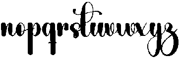 Winter Amsterdam Regular otf (400) Font LOWERCASE