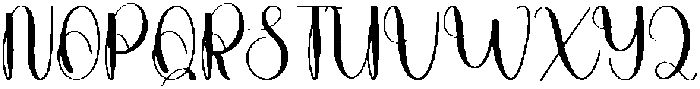 Winter Butterfly Regular otf (400) Font UPPERCASE