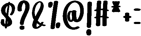 Winter Charming Regular otf (400) Font OTHER CHARS