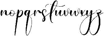 Winter Fest Regular otf (400) Font LOWERCASE