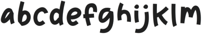 Winter Friendly Regular otf (400) Font LOWERCASE