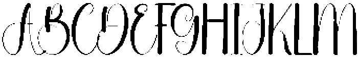 Winter Garden Regular otf (400) Font UPPERCASE
