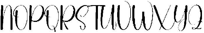 Winter Garden Regular otf (400) Font UPPERCASE