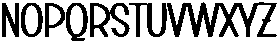 Winter Home Regular otf (400) Font LOWERCASE