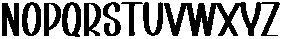 Winter Memories Regular otf (400) Font LOWERCASE