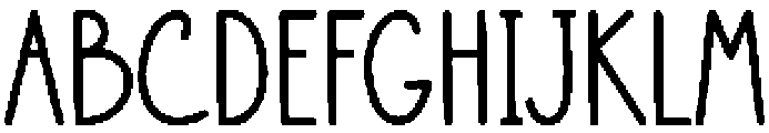Winter Night Regular otf (400) Font UPPERCASE