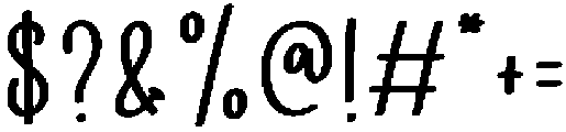 Winter Nightmare Regular otf (400) Font OTHER CHARS