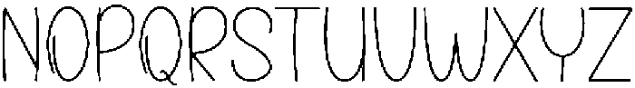 Winter Nothing Regular otf (100) Font UPPERCASE