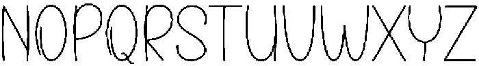 Winter Nothing Regular otf (100) Font LOWERCASE