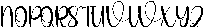 Winter Regular otf (400) Font UPPERCASE
