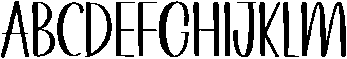 Winter Regular otf (400) Font UPPERCASE