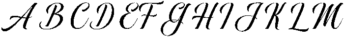 Winter Regular otf (400) Font UPPERCASE