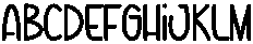 Winter Reindeer Regular otf (400) Font UPPERCASE