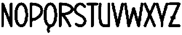 Winter Reindeer Regular otf (400) Font LOWERCASE