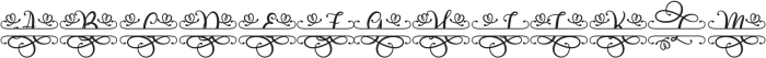 Winter Sounds Monogram reguler otf (400) Font UPPERCASE