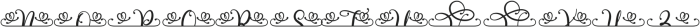 Winter Sounds Split Monogram reguler otf (400) Font UPPERCASE