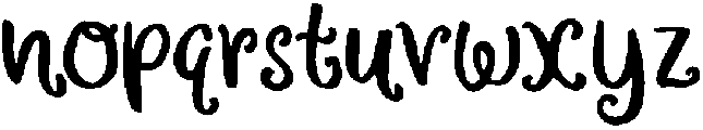 Winter Story  otf (400) Font LOWERCASE