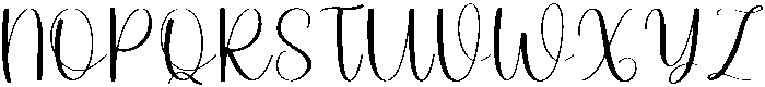 Winter Sunday Regular otf (400) Font UPPERCASE