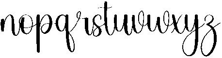 Winter Sunday Regular otf (400) Font LOWERCASE