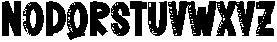 Winter Varsity Regular otf (400) Font UPPERCASE