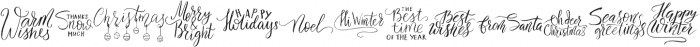 Winter lettering ttf (400) Font UPPERCASE