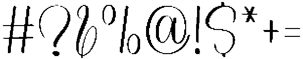 Winterbook Regular otf (400) Font OTHER CHARS
