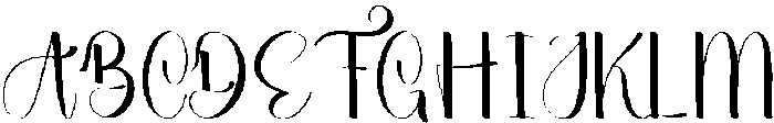 Winterbook Regular otf (400) Font UPPERCASE