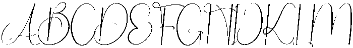 Winterday Regular otf (400) Font UPPERCASE