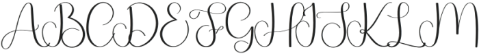 Winterguy Regular otf (400) Font UPPERCASE