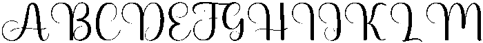 Winterland Regular otf (400) Font UPPERCASE