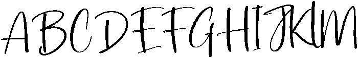 Winterlive Regular otf (400) Font UPPERCASE
