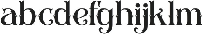 Winterlock Regular otf (400) Font LOWERCASE