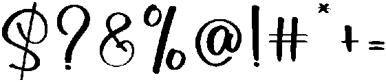 Winterlove Regular otf (400) Font OTHER CHARS