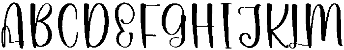 Winterlove Regular otf (400) Font UPPERCASE