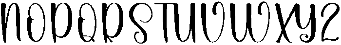Winterlove Regular otf (400) Font UPPERCASE