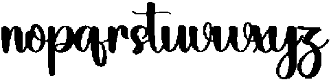 Winterlove Regular otf (400) Font LOWERCASE