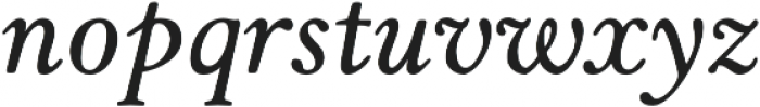 Winthorpe Italic otf (400) Font LOWERCASE