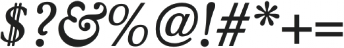 Winthorpe SemiBold Italic otf (600) Font OTHER CHARS