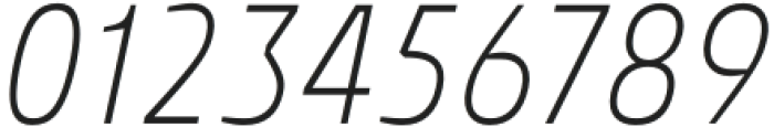 Wintler Condensed Thin Italic otf (100) Font OTHER CHARS