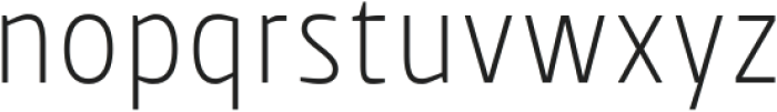 Wintler Condensed Thin otf (100) Font LOWERCASE