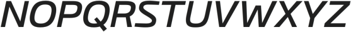 Wintler Medium Italic otf (500) Font UPPERCASE